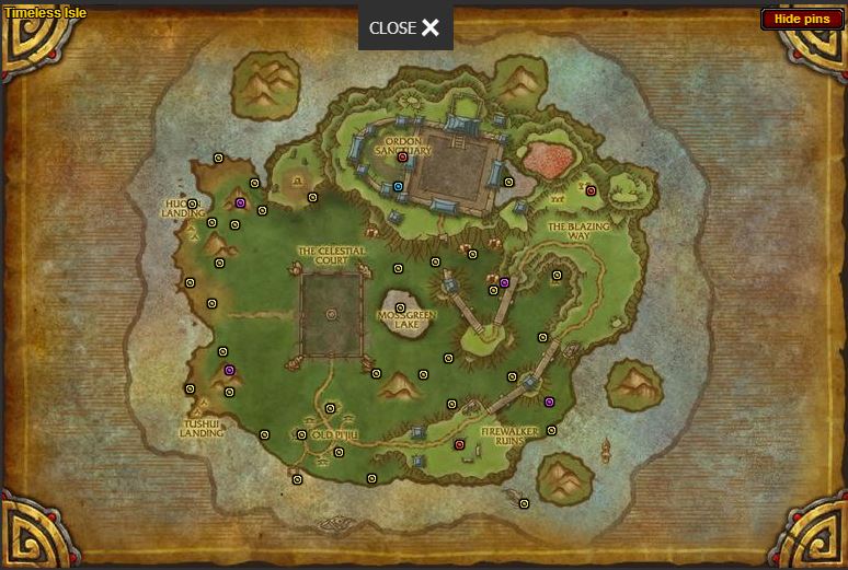 Treasure Chest Locations on Timeless Isle WoW Classic Guides