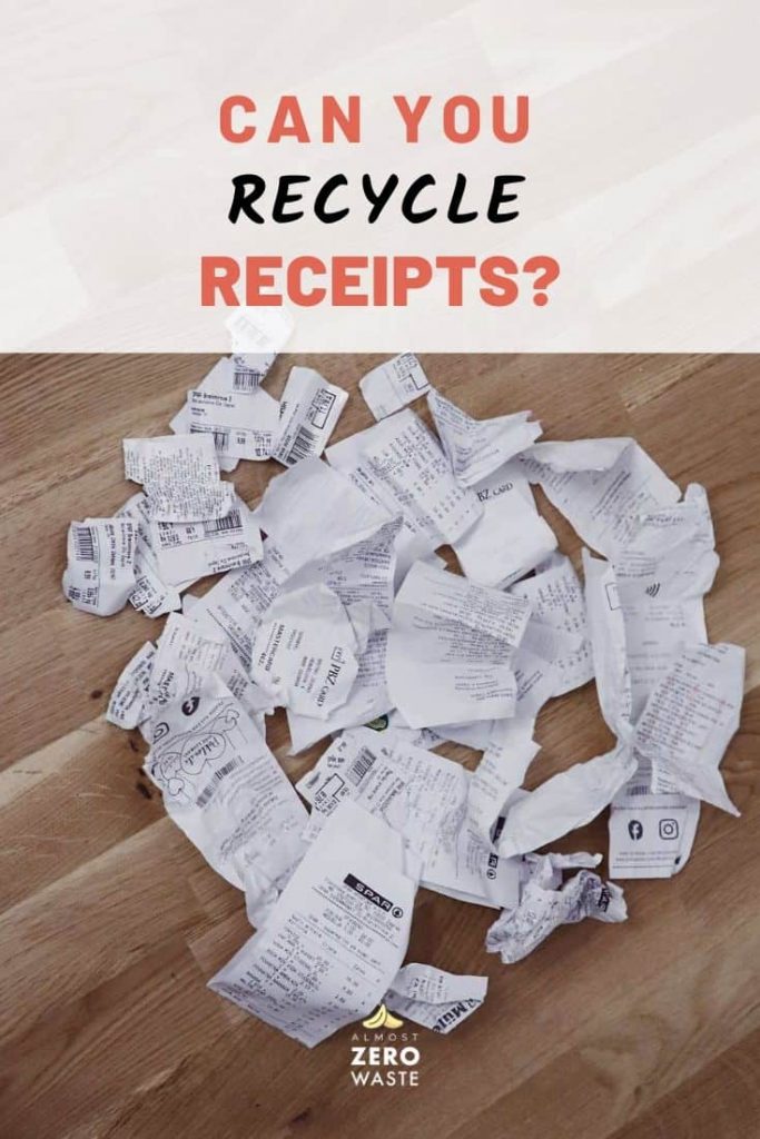 Can You Recycle Receipts Almost Zero Waste