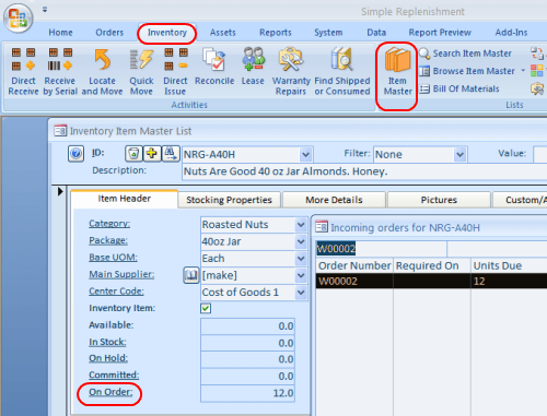 Almyta Inventory Software. Finished Goods and Raw