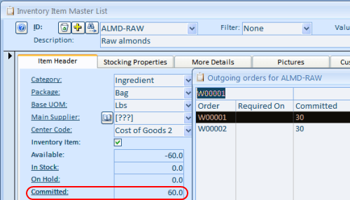 Almyta Inventory Software. Finished Goods and Raw