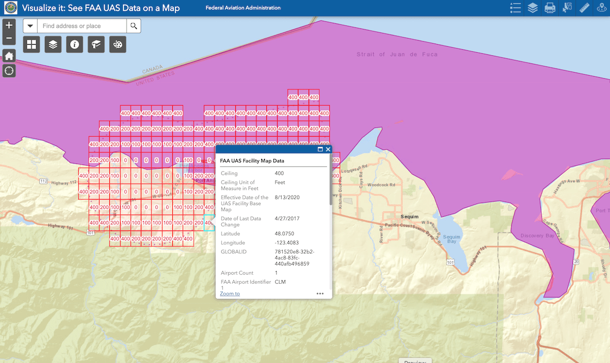 Faa Uas Facility Maps Using a FAADroneZone Issued Airspace Authorization Aloft