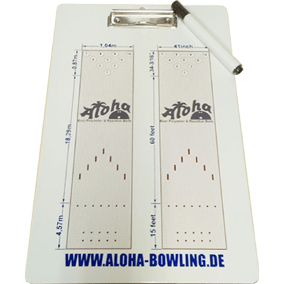 Coaching board Aloha Bowling Products