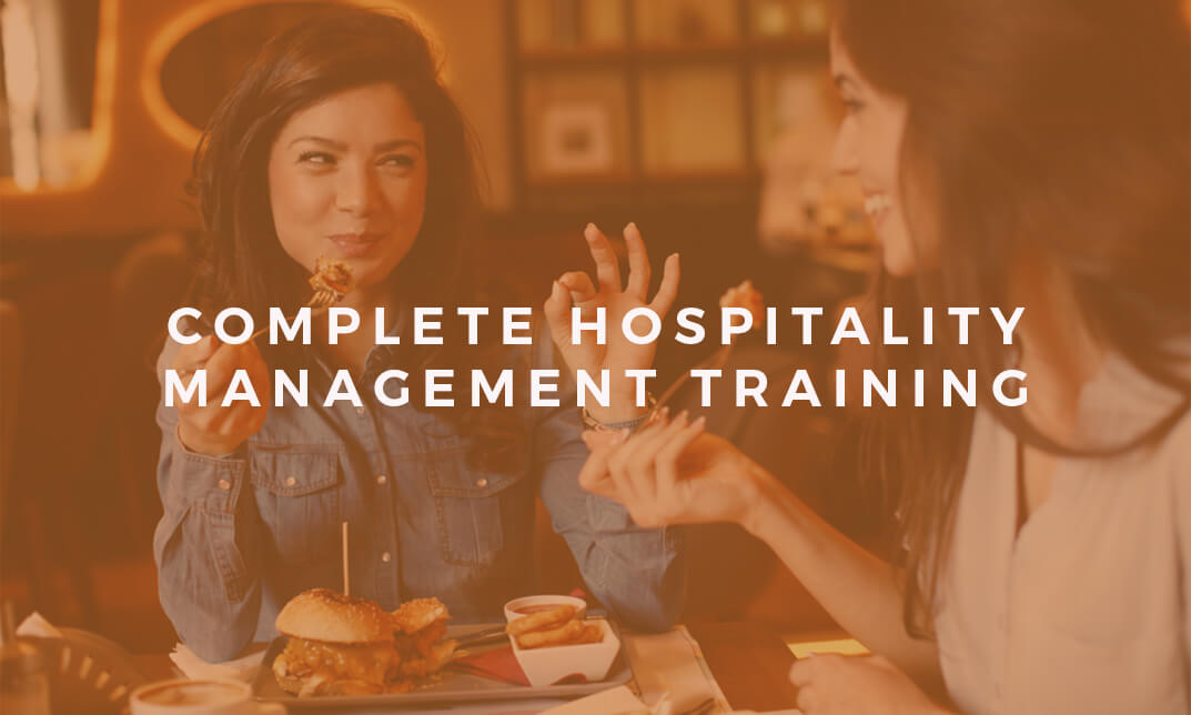 Complete Hospitality Management Training with Restaurant Management