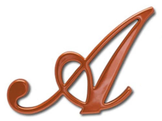 9 inch Commercial Script Plastic Building Sign Letters Formed By