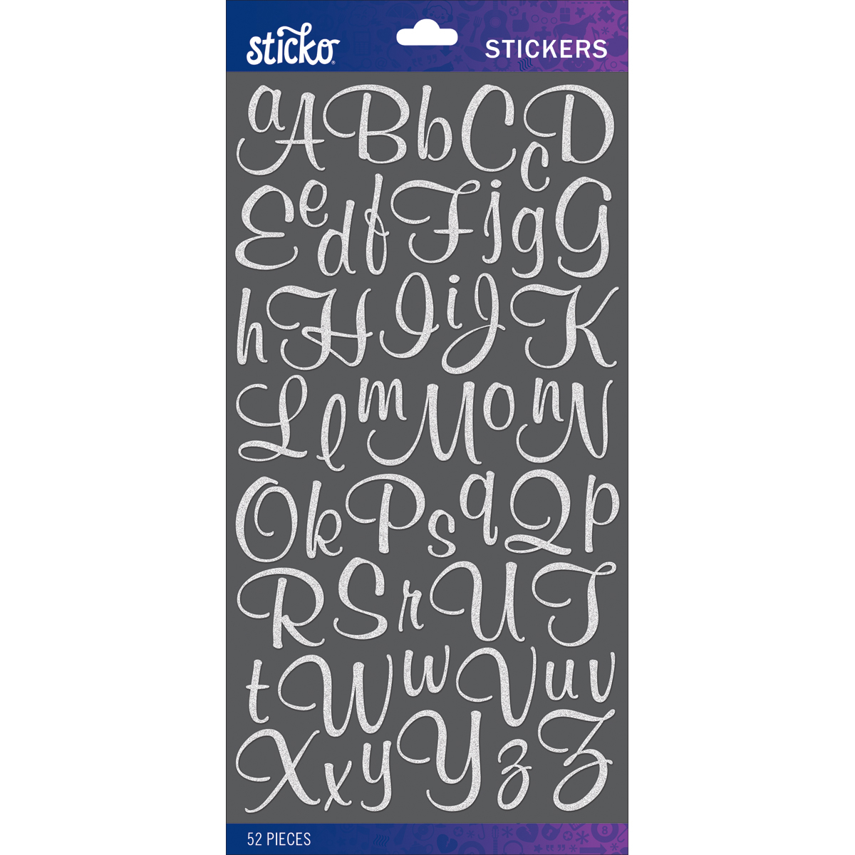 Cursive Alphabet Stickers
