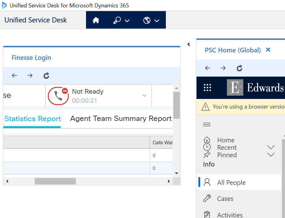 Unified Service Desk Surface your apps inside of a single application
