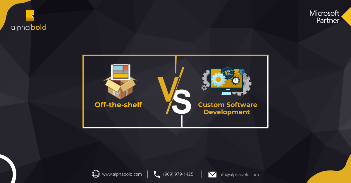 Offtheshelf vs. Custom Software Development
