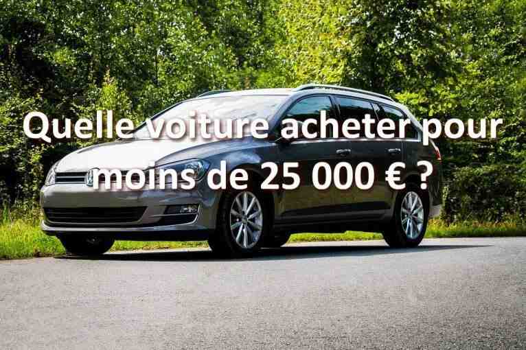 Quel SUV pour 25000 euros ? Comment choisir sa voiture