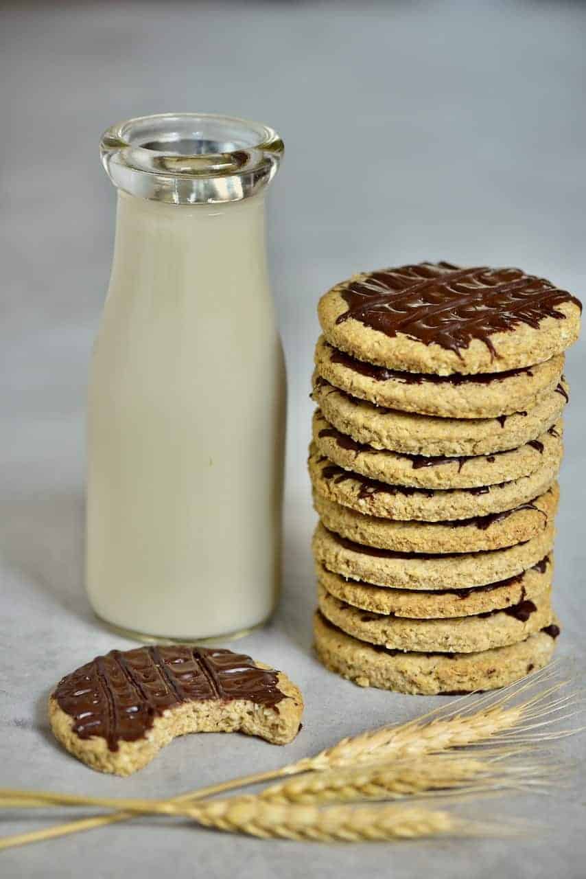 Healthy Chocolate Digestive Biscuits Recipe (Oat Cookies) Alphafoodie