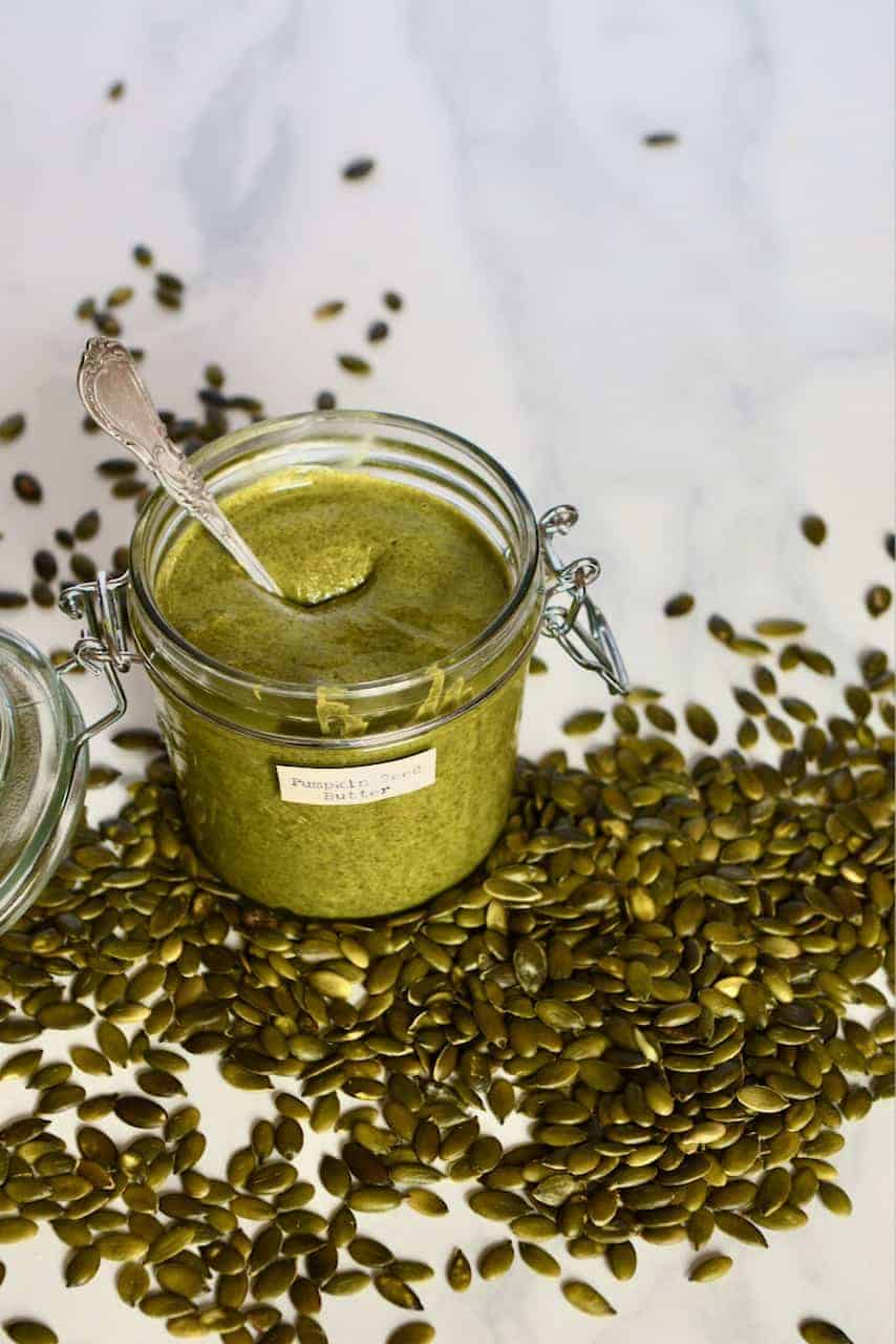 Simple Homemade Pumpkin Seed Butter Alphafoodie