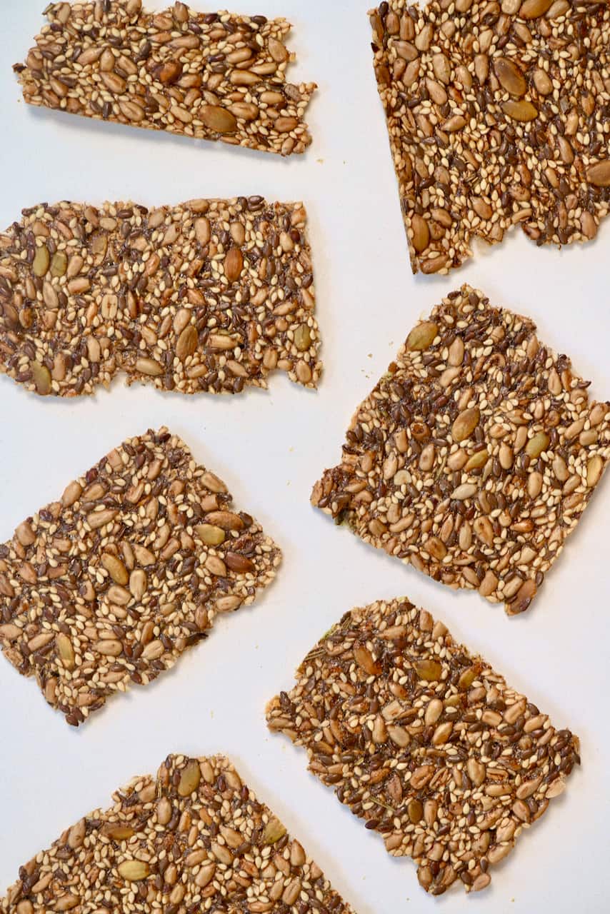 The Best Seed Cracker Recipe (GF, Vegan, Keto) Alphafoodie