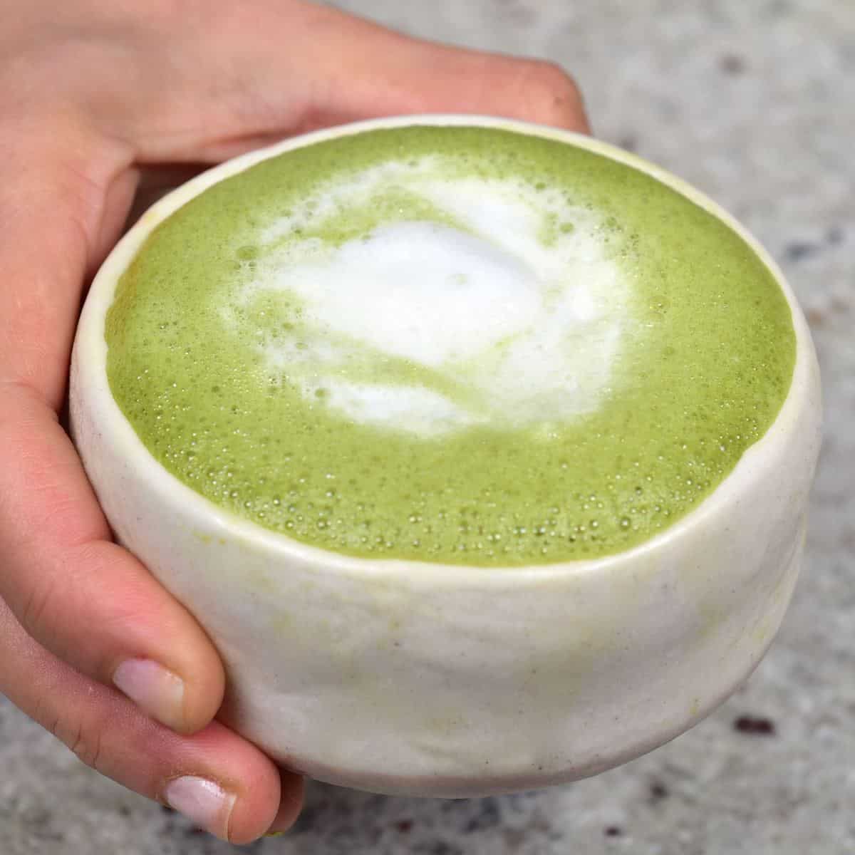 How To Make Matcha Green Tea Latte Alphafoodie