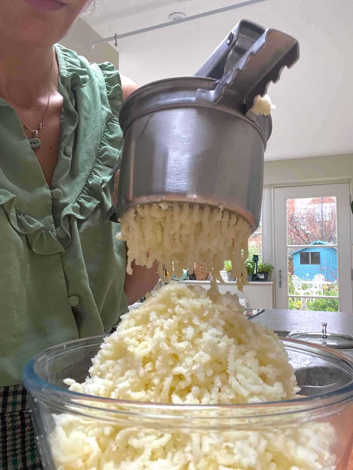 Easy Homemade Potato Gnocchi (+ lemon herb sauce) Alphafoodie