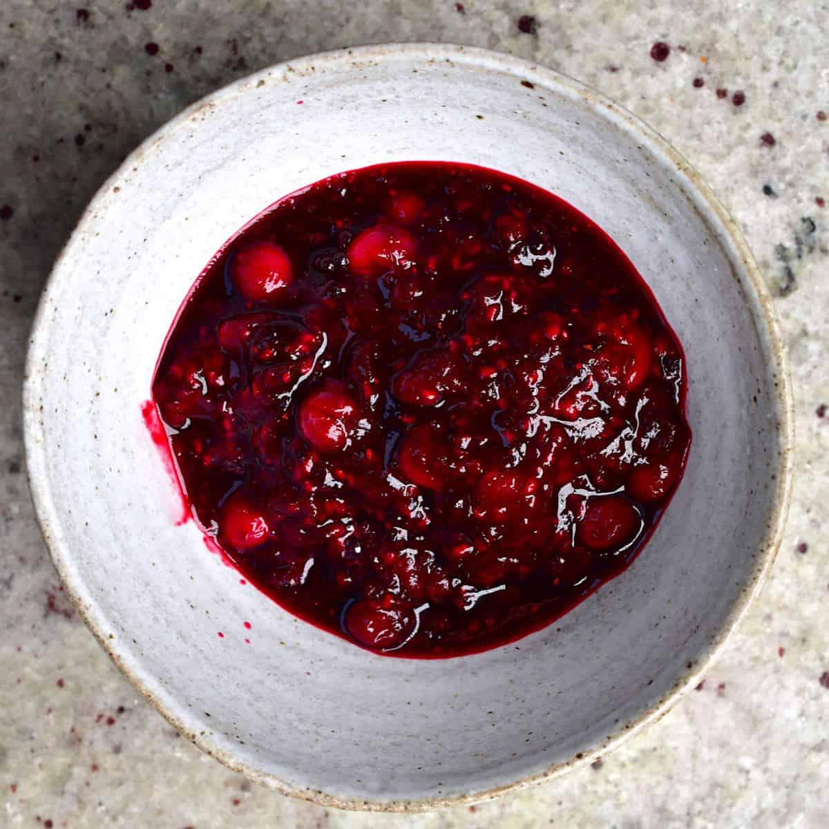 Easy Mixed Berry Compote (10Minute Recipe) Alphafoodie
