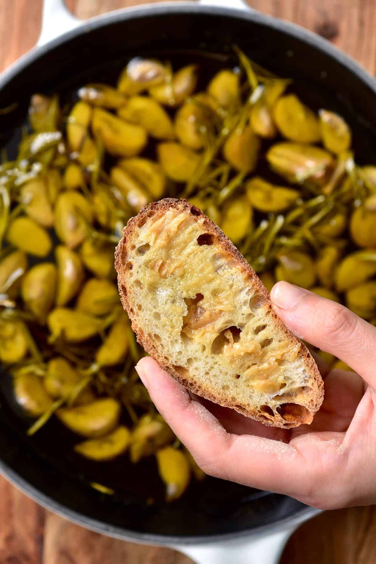 How To Make Garlic Confit (& Garlic Oil) Alphafoodie