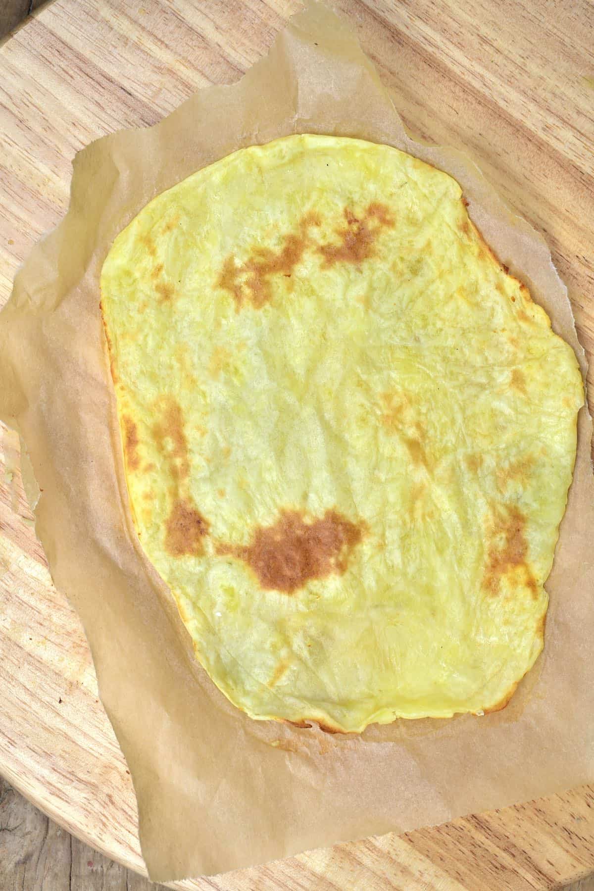 The Ultimate ONE Ingredient Potato Flatbread (Glutenfree Potato Bread)