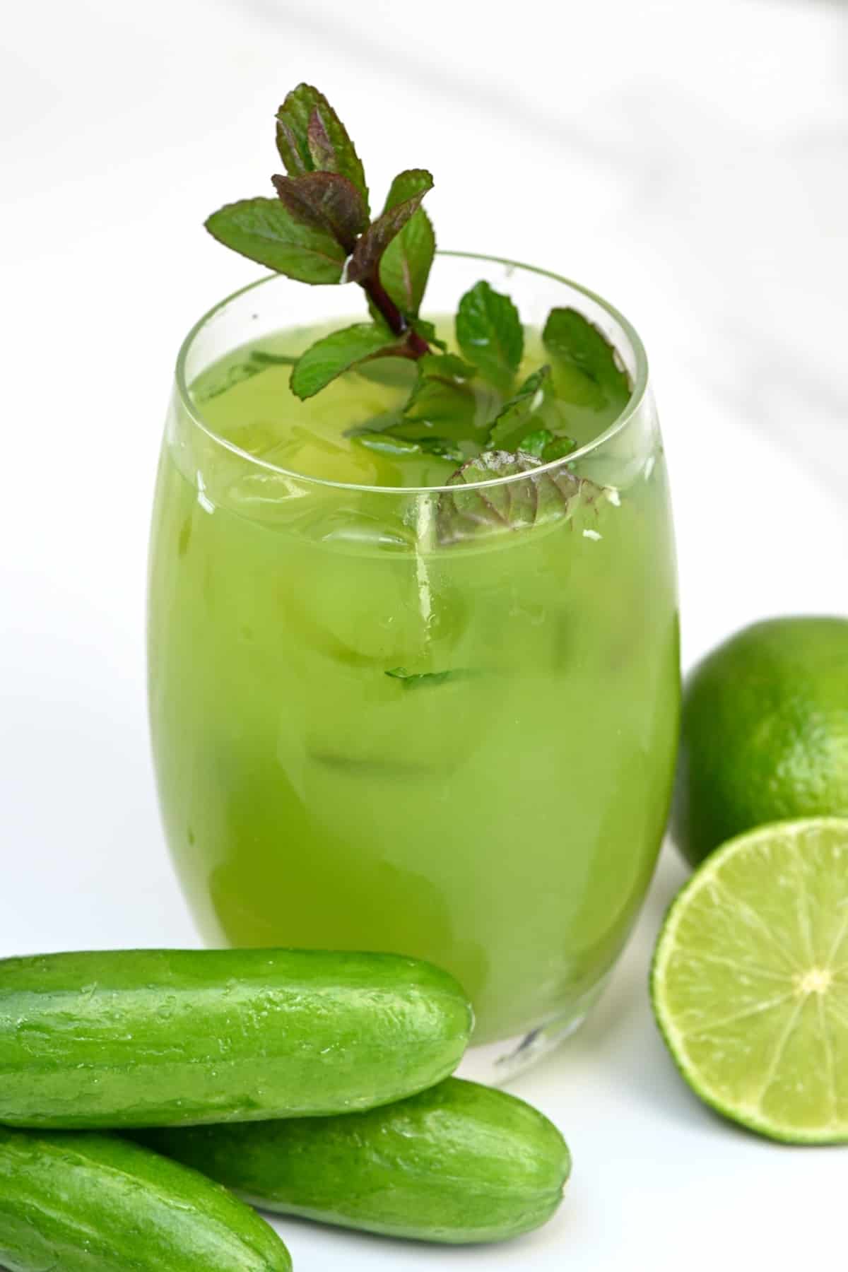 Refreshing Cucumber Lemonade (with Lemon or Lime) Alphafoodie
