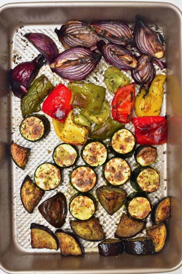 Mediterranean Roasted Vegetables (MealPrep Friendly) Alphafoodie