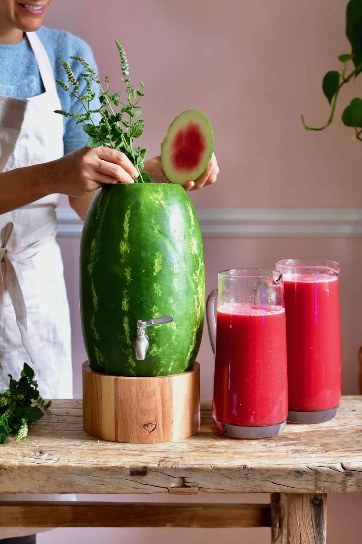 4 Ways to Juice a Watermelon (+ Watermelon Keg) Alphafoodie