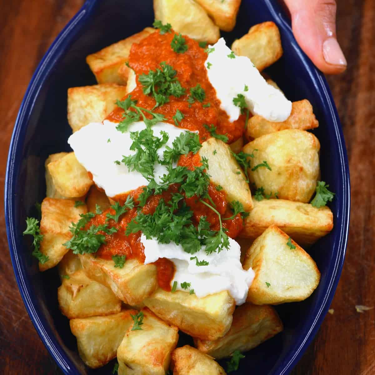 Patatas Bravas Aioli