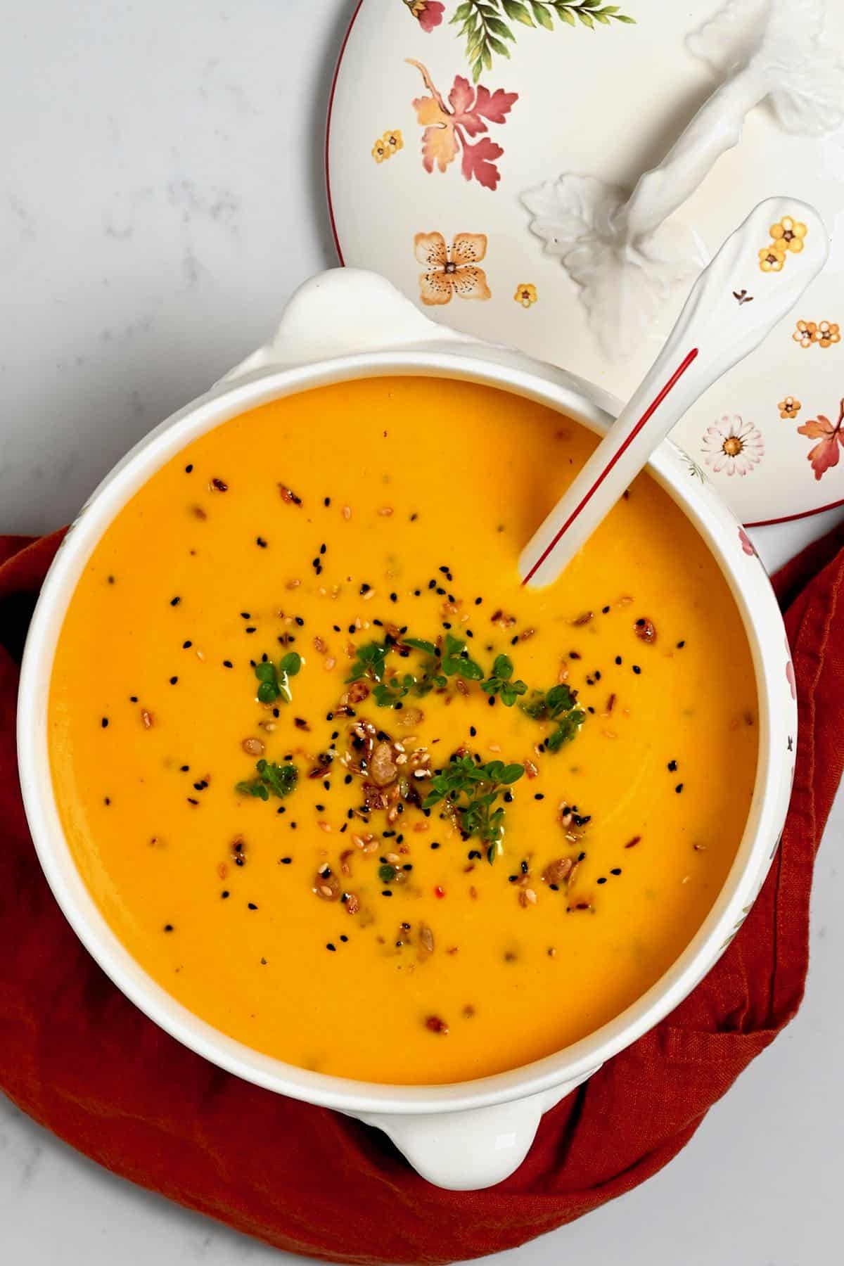 Creamy Roasted Butternut Squash Soup Alphafoodie