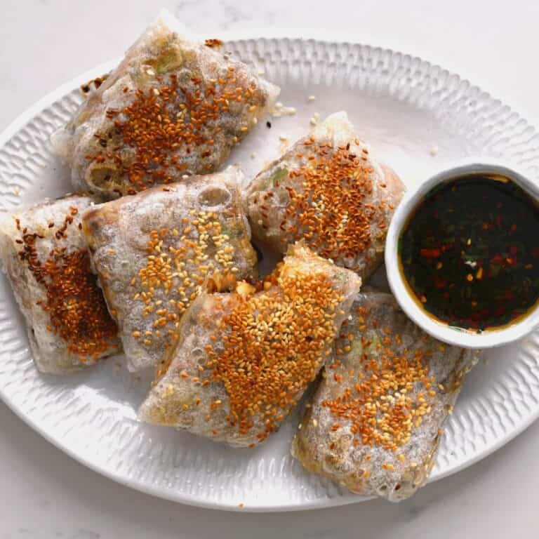 Crispy Rice Paper Dumplings (Glutenfree Vegan) Alphafoodie