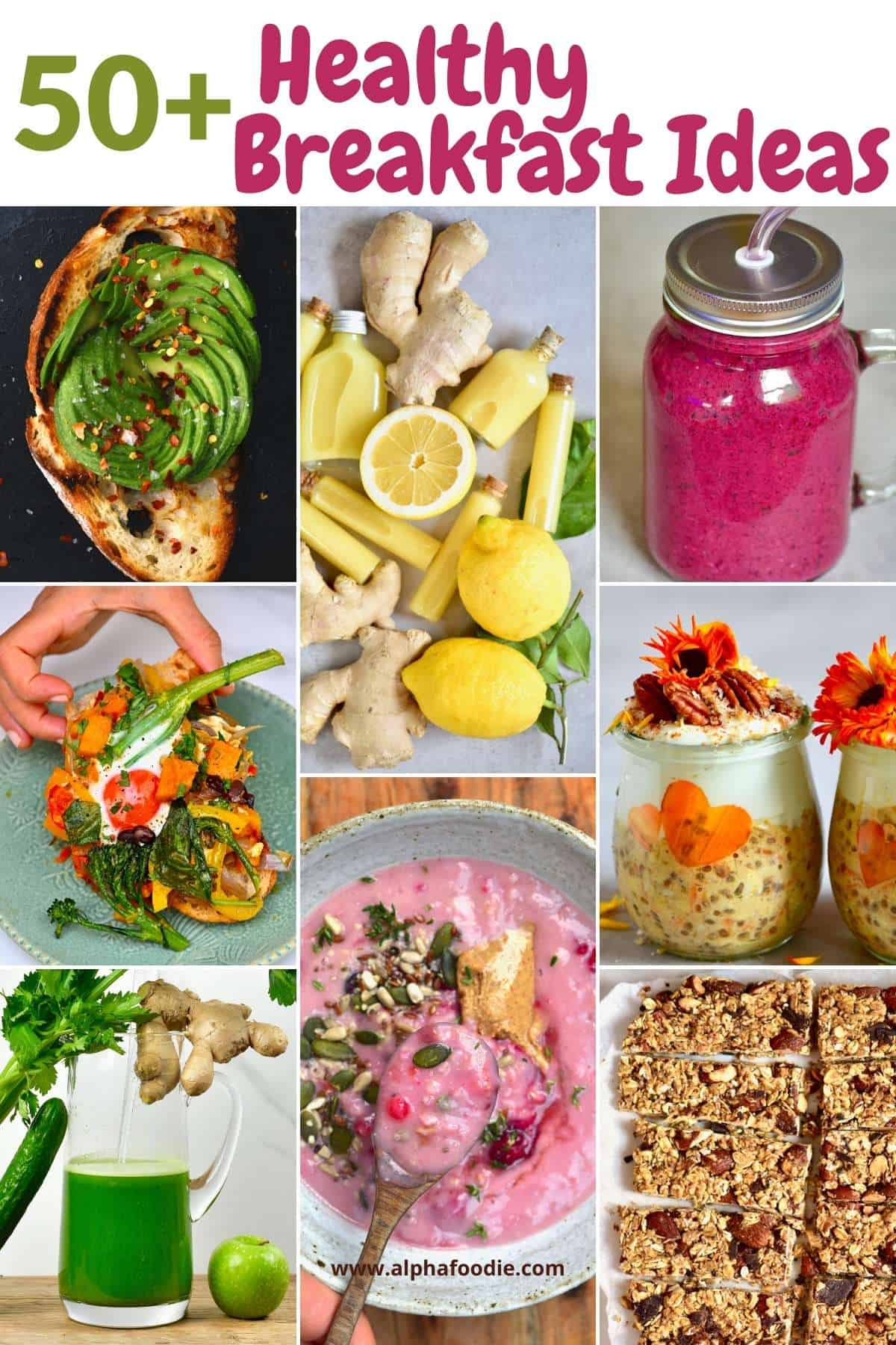 50+ Healthy Vegetarian Breakfast Ideas Alphafoodie