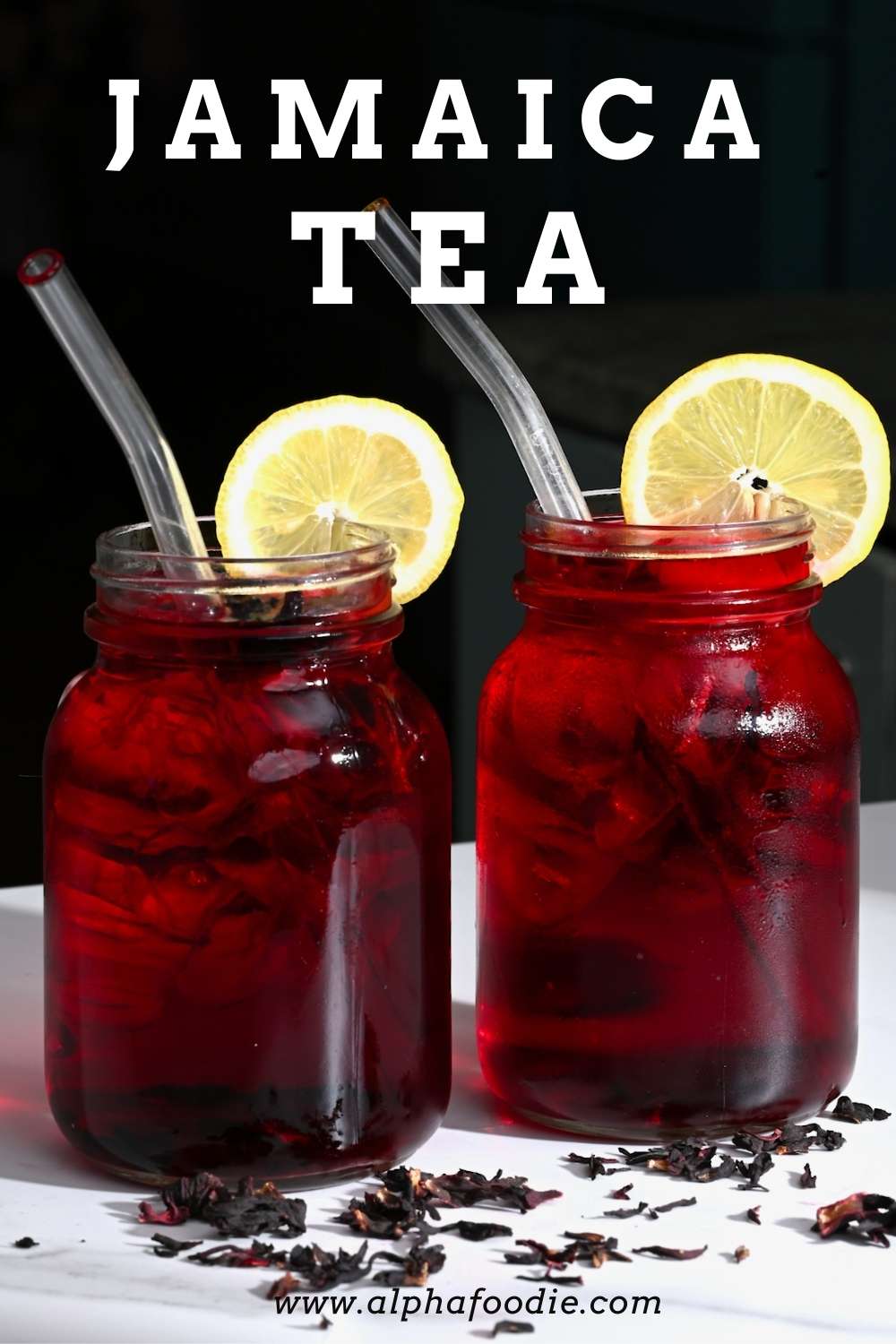 How To Make Hibiscus Tea (Agua De Jamaica + MixIns) Alphafoodie