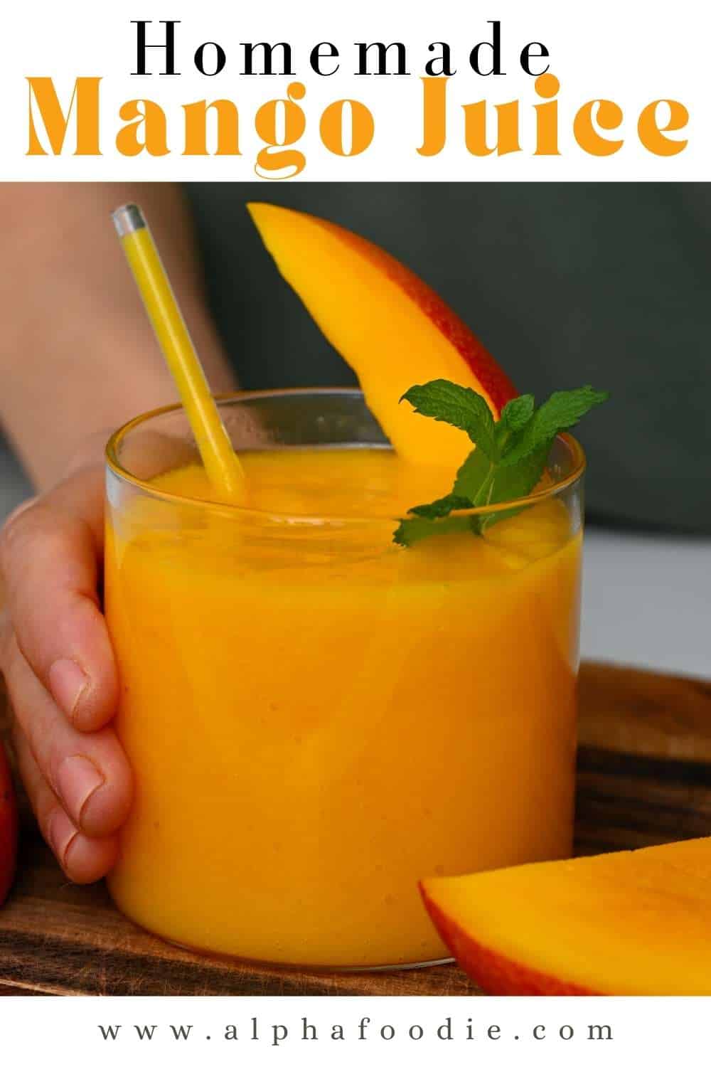How to Make Mango Juice (Mango Nectar) Alphafoodie