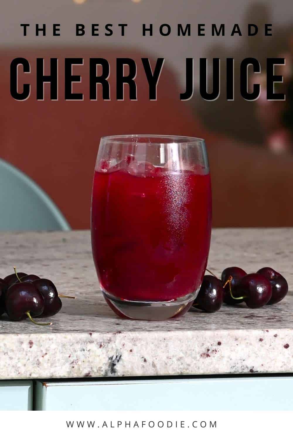 How To Make Cherry Juice Alphafoodie
