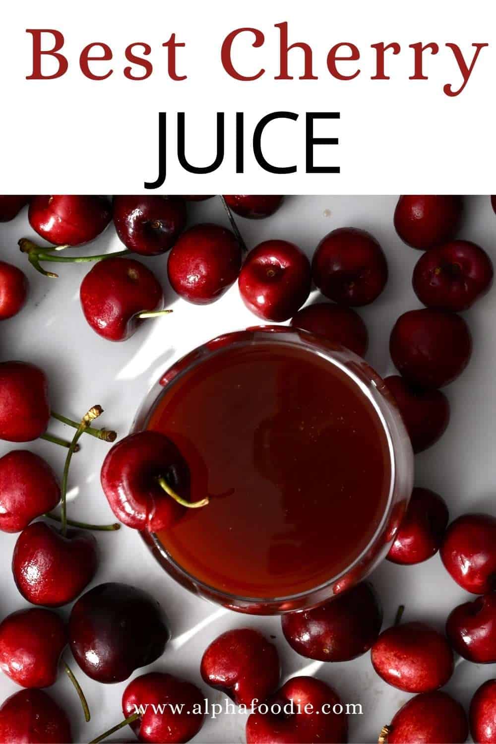 How To Make Cherry Juice Alphafoodie