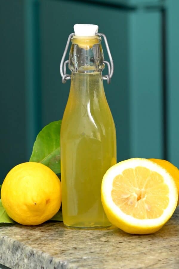 Lemon Simple Syrup Alphafoodie