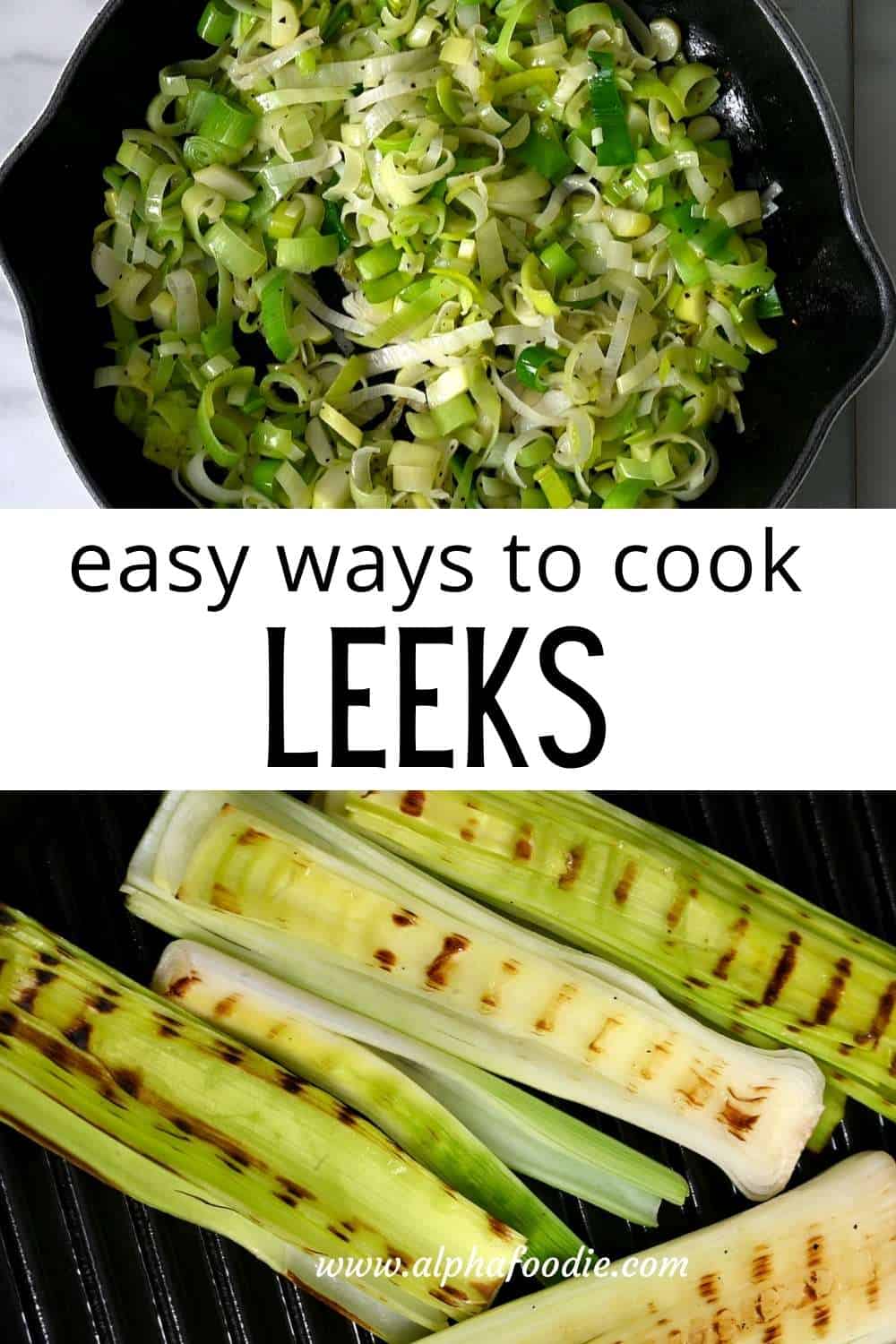 How to Cut Leeks and How to Cook Them Alphafoodie