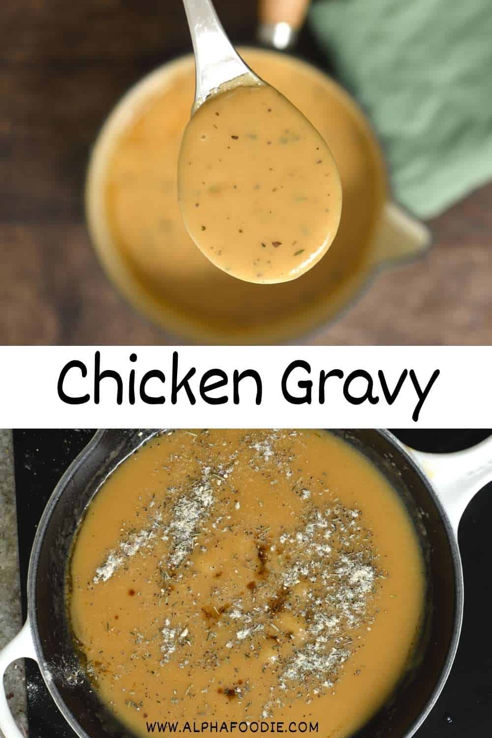 Easy Brown Gravy Recipe (With or Without Drippings) Alphafoodie