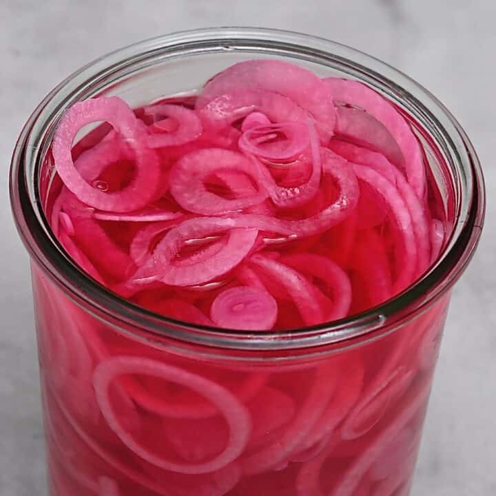 Quick Pickled Red Onions Alphafoodie