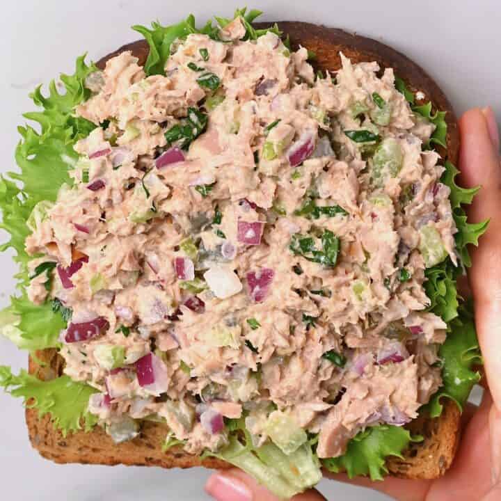 Easy Tuna Salad Recipe (With Video) Alphafoodie