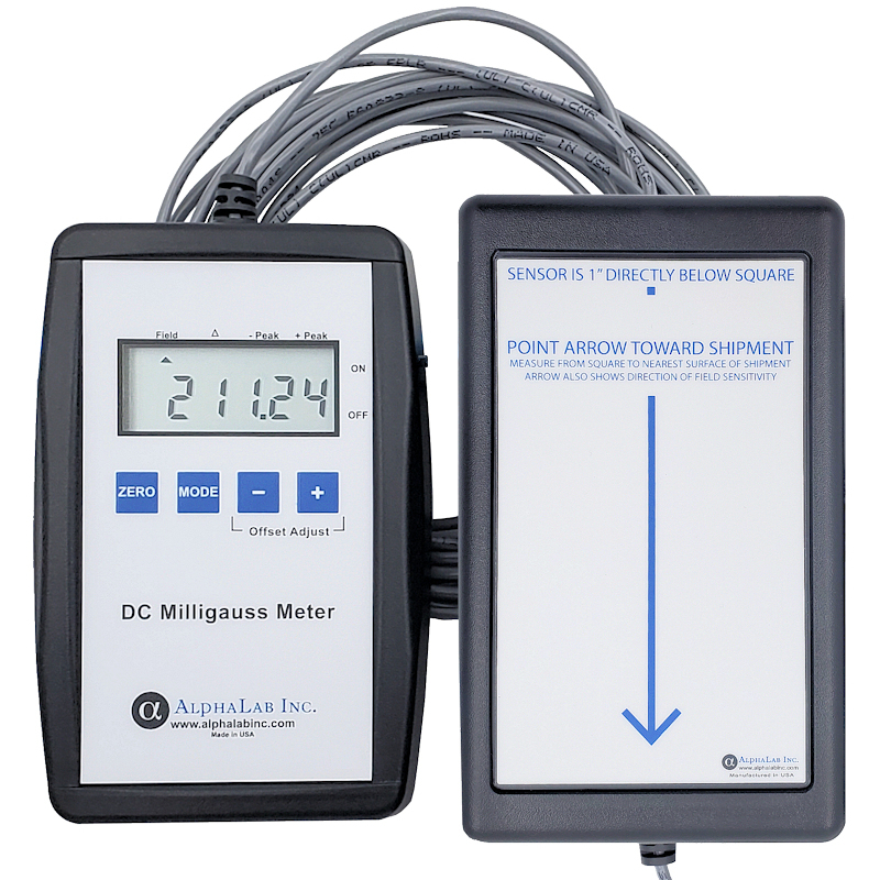 Air Shipment Milligauss Meter (Oersted Meter) AlphaLab, Inc.