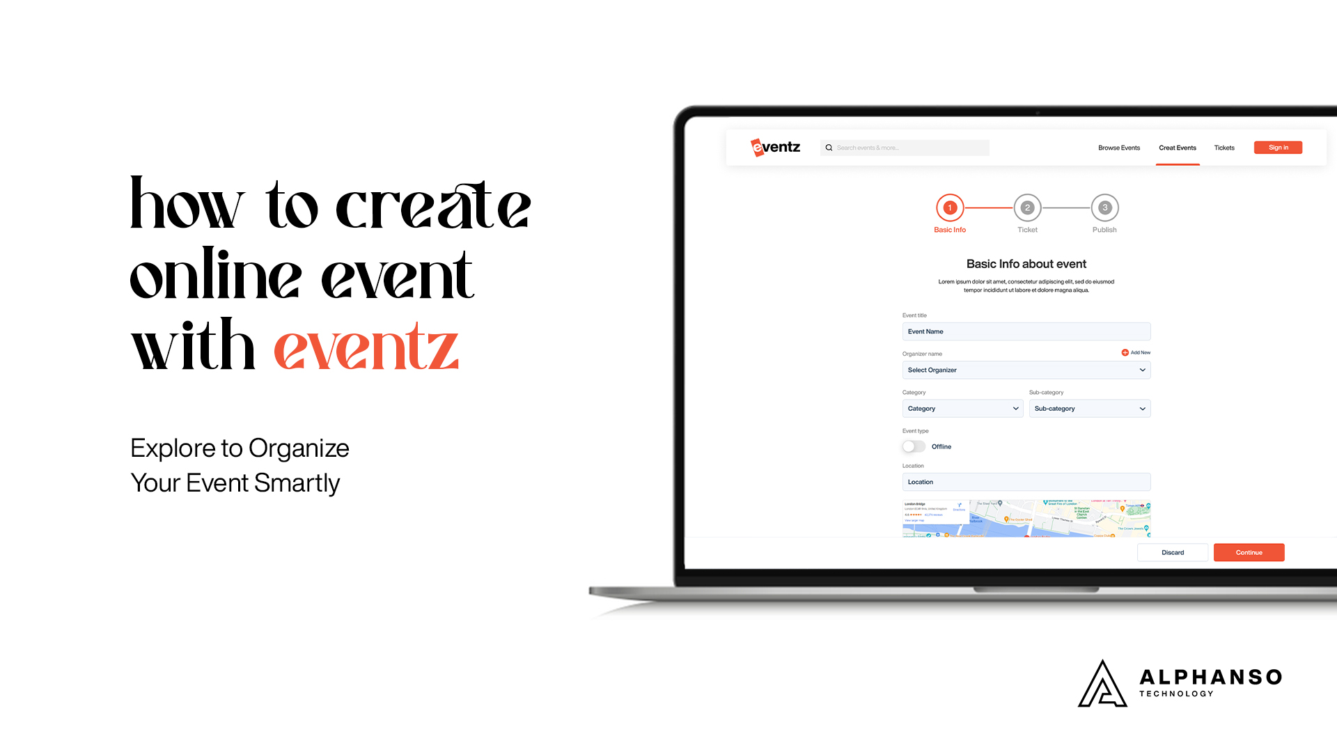 How to Create Online Event with EventZ Explore to Organize Your Event