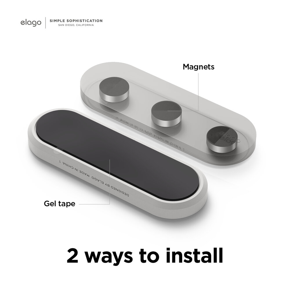 Elago Cable Management Buttons (White) alpha store Kuwait