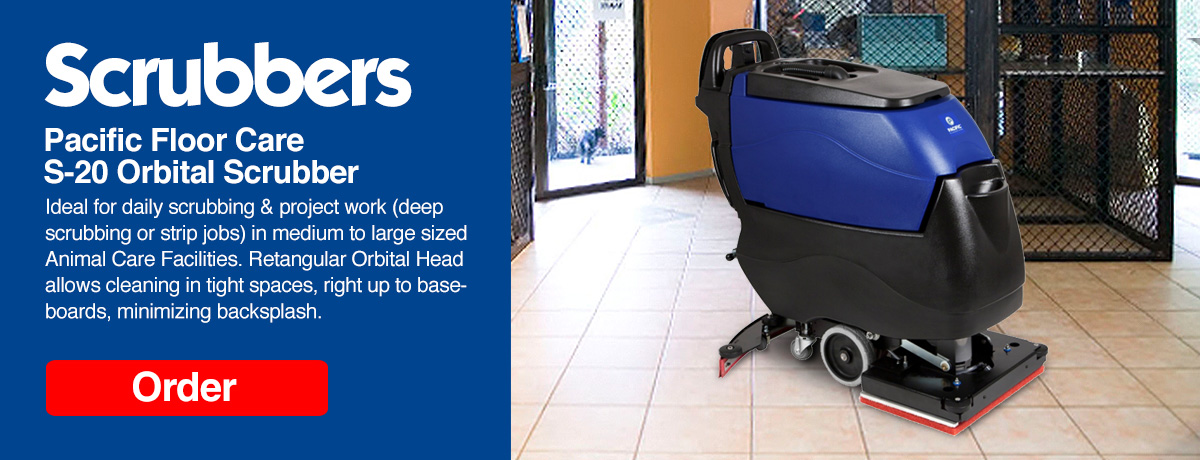 Pacific Floor Care Scrubbers Animal Care Facility Automated Floor