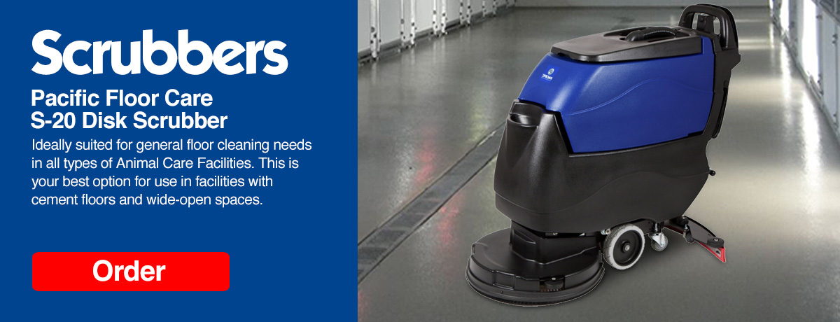 Pacific Floor Care Scrubbers Animal Care Facility Automated Floor