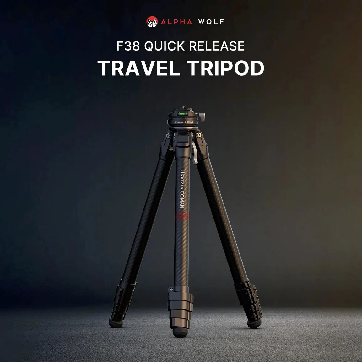 Ulanzi Coman Zero F38 Quick Release Tripod รับประกันศูนย์ไทย ALPHAWOLF