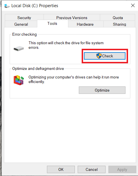 Tools Tab