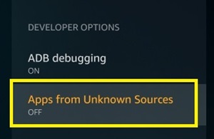 appar från okända källor