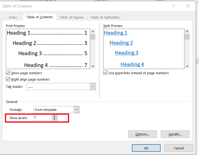How To Keep Header Row In Word Table Of Contents Template