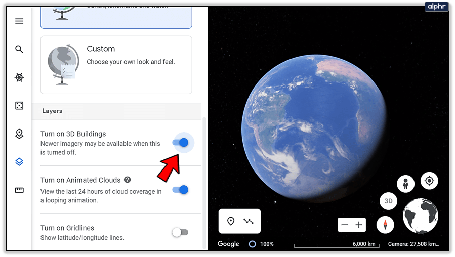 How To Change The Year On Google Earth