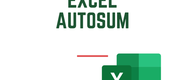 How to Sum a Column in Microsoft Excel