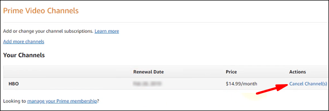 Channel Subscription Channels Through Amazon Prime How To Check