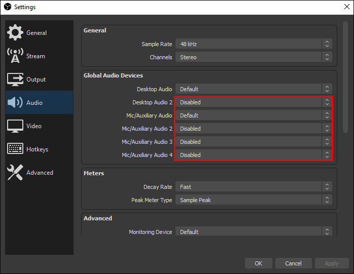 OBS: How to Record Game Audio Only