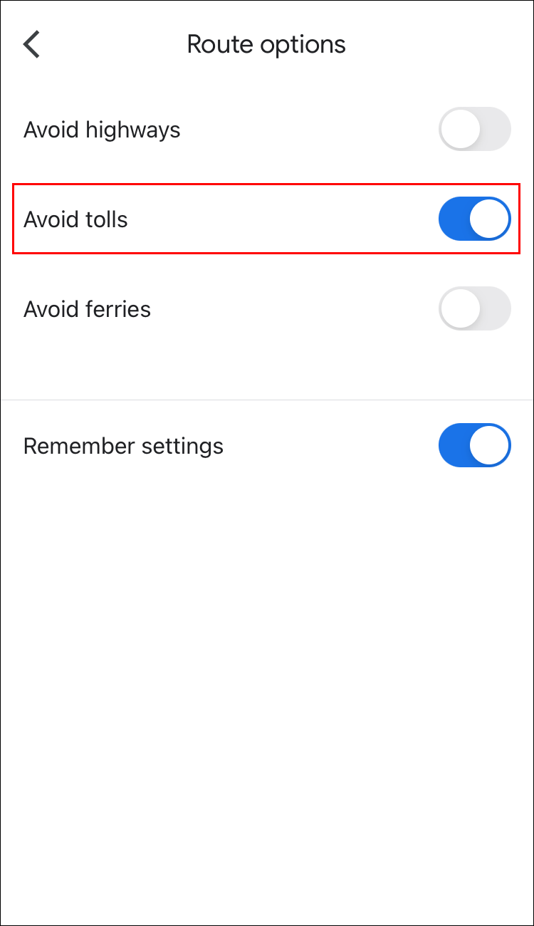 Driving Directions No Tolls How To Turn Off Tolls In Google Maps